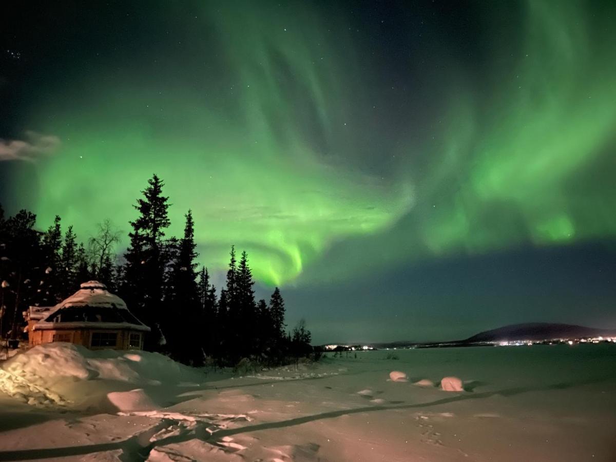 Northern Light Huts - Paradise Lapland 基律纳 外观 照片