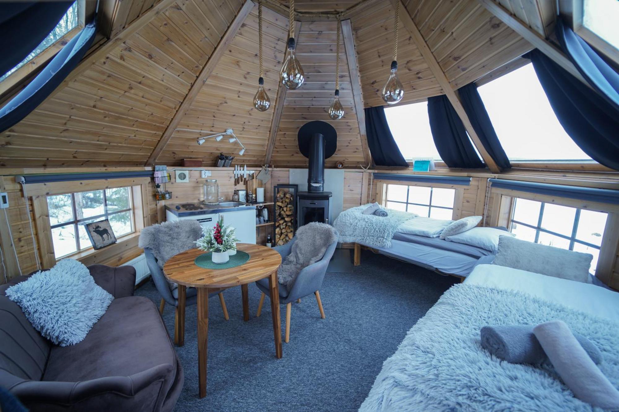 Northern Light Huts - Paradise Lapland 基律纳 外观 照片